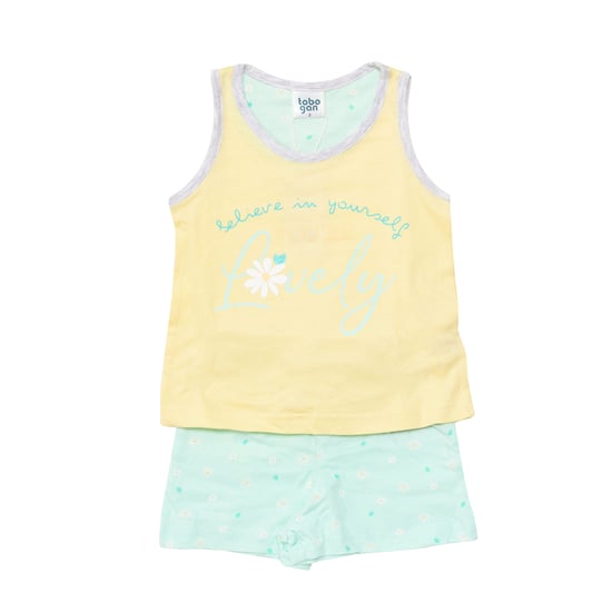 Summer pajamas with wide straps 22117075 girl