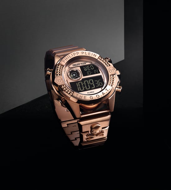 Philipp Plein The G.o.a.t. Unisex Horloge Rosékleurig PWFAA0421 - Image 3