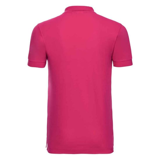 Russell Heren Piqué Stretch Poloshirt (Fuchsia) - Image 2