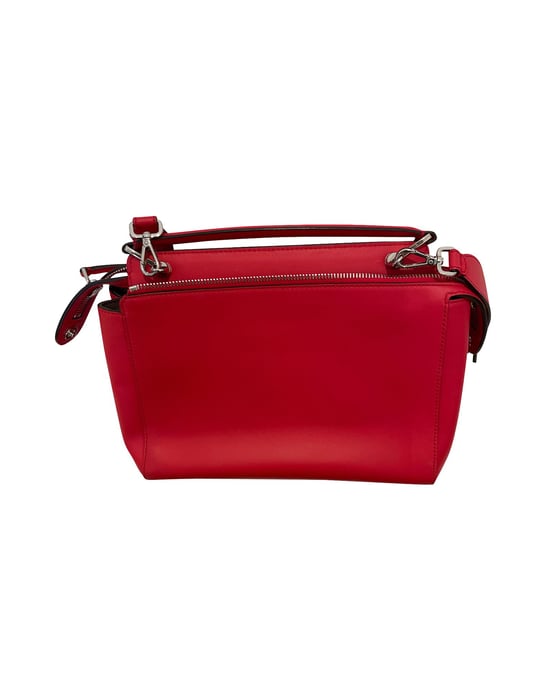 Fendi Dotcom Shoulder Bag in Red Leather - Image 2