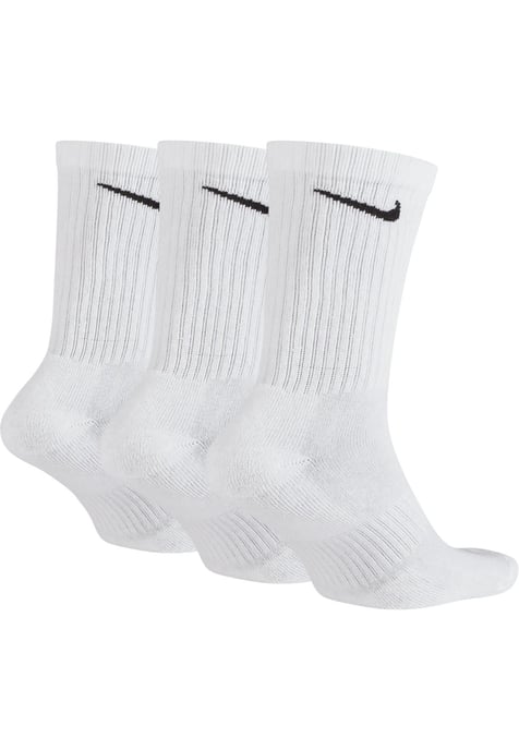 Nike Everyday Cushion Crew Trainingssokken 3 paar in wit - Image 2