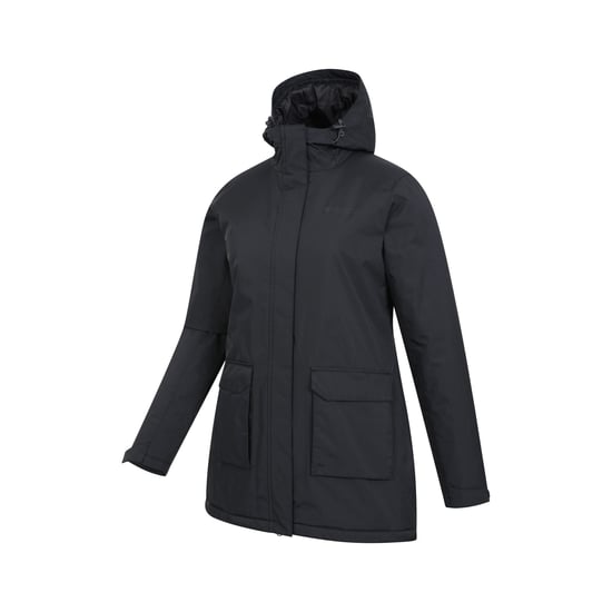 Mountain Warehouse Dames/Dames Ranger Waterafstotende Gewatteerde Parka (Zwart) - Image 3