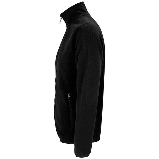 SOLS Heren Factor Fleecejack met rits (Zwart) - Image 3