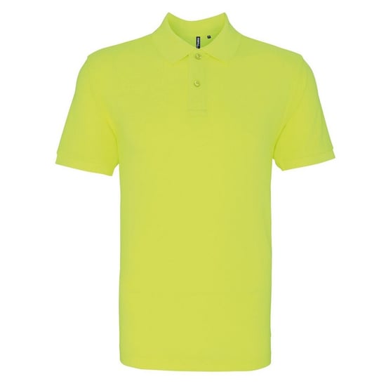 Asquith & Fox Heren Poloshirt met korte mouwen (Neon geel) - Image 1