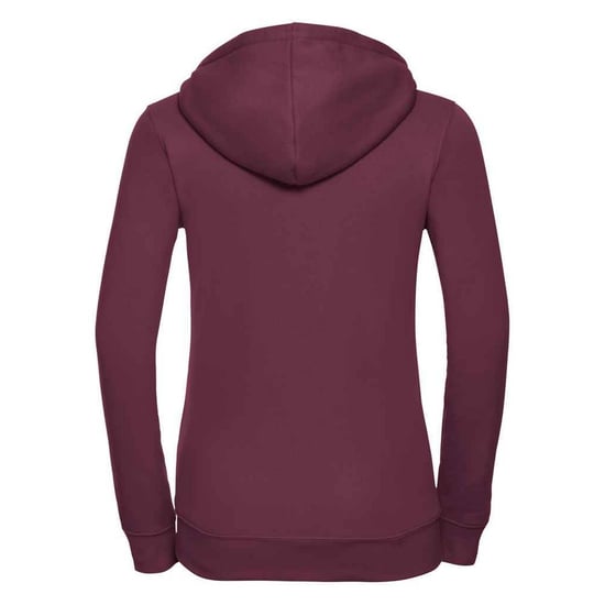 Russell Dames/Dames Authentic Full Zip Hoodie (Bourgondië) - Image 2