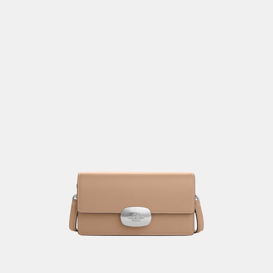 Smooth Leather Eliza Small Flap Crossbody Bag