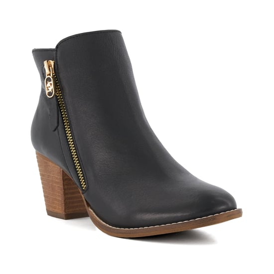 Dune Ladies Paicey - Stacked-Heel Casual Ankle Boots - Image 1