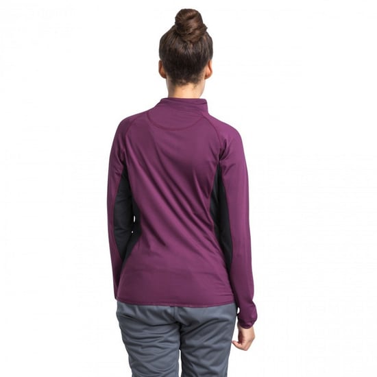 Trespass Womens/Ladies Frey Long Sleeve DLX Active Top (Blackberry)