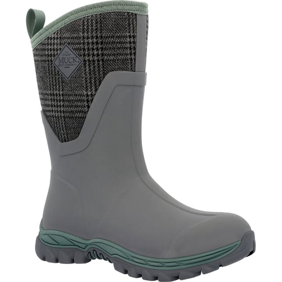 Muck Laarzen Arctic Sport II Neopreen Grijs/Plaid Wellington Laarzen - Image 1