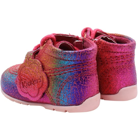 Kickers Hi B Enkellaarsjes Kinderen Roze - Image 2
