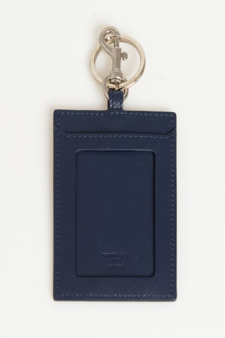 Trussardi Blue Leather Men's Keychain - Image 3
