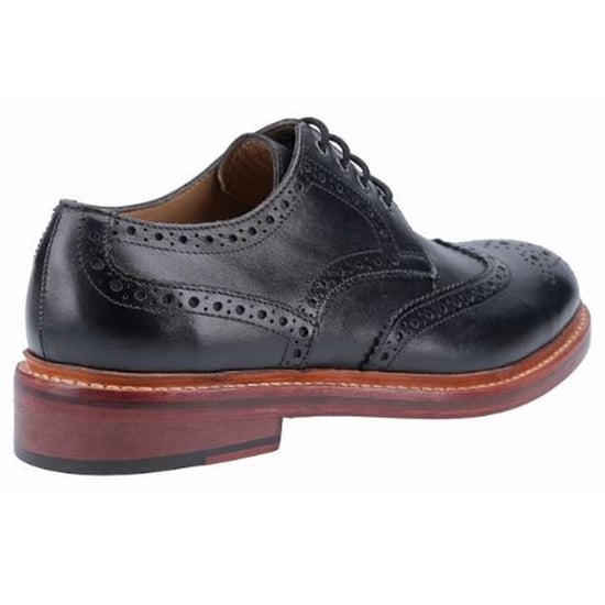Cotswold Heren Quenington Goodyear Welt Lace Up Leren Schoen (Zwart) - Image 2