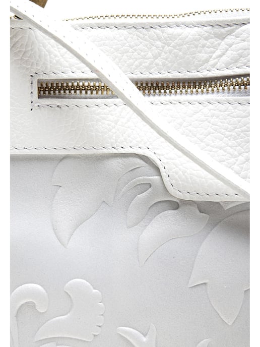 Renata Corsi SS22 RC 8087 Wit Rundleer Tas - Image 3