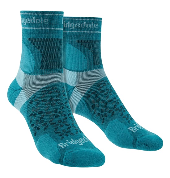 Bridgedale - Dames Ultralight Merino Sokken - Teal - Image 1