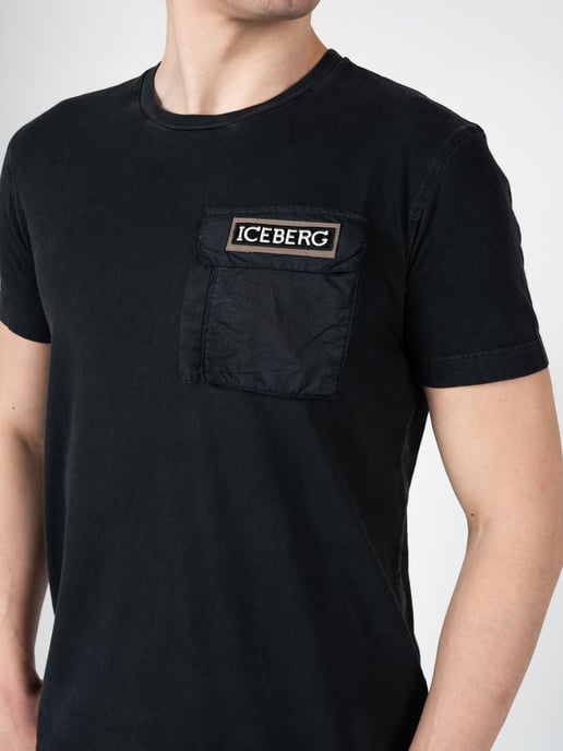 Iceberg T-Shirt C-Neck Mannen zwart - Image 5