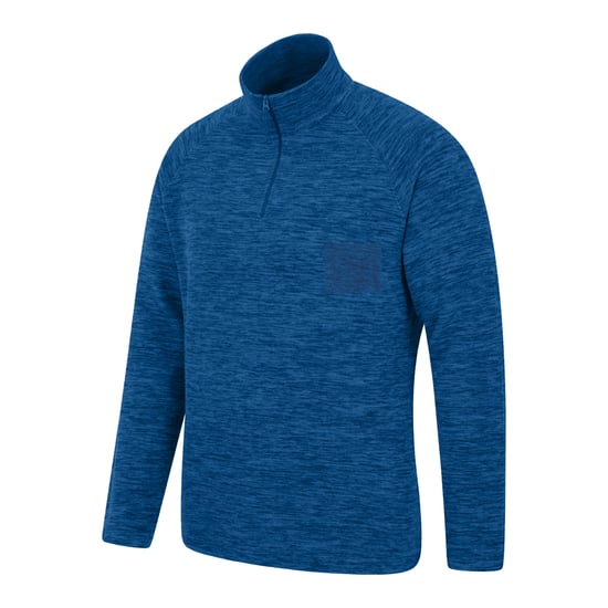 Mountain Warehouse Heren Snowdon II Fleece Top (Kobalt) - Image 2