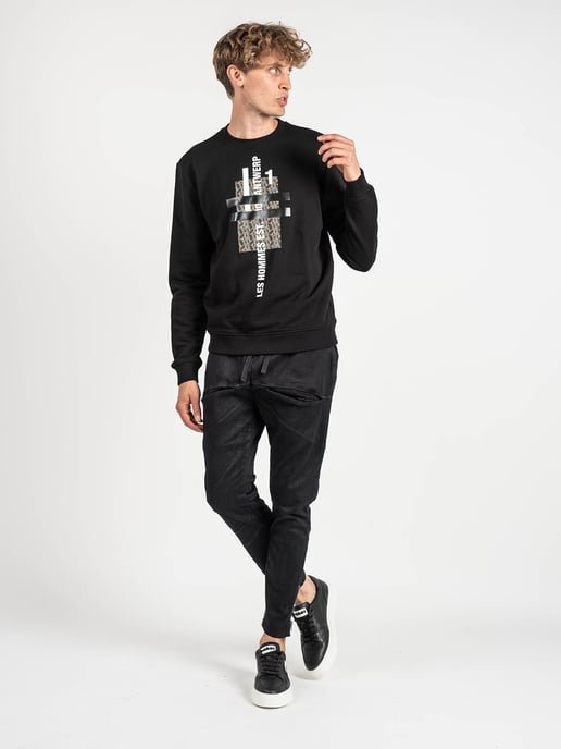 Les Hommes Sweatshirt Men's Black