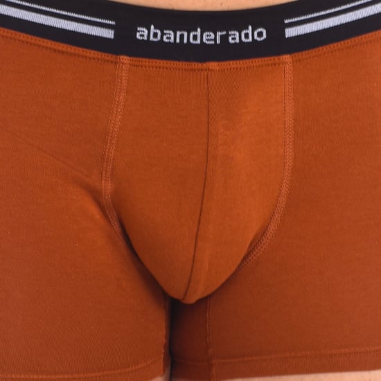 Stretch cotton boxer with extra soft waistband, model A077I for men. Maximum daily comfort.