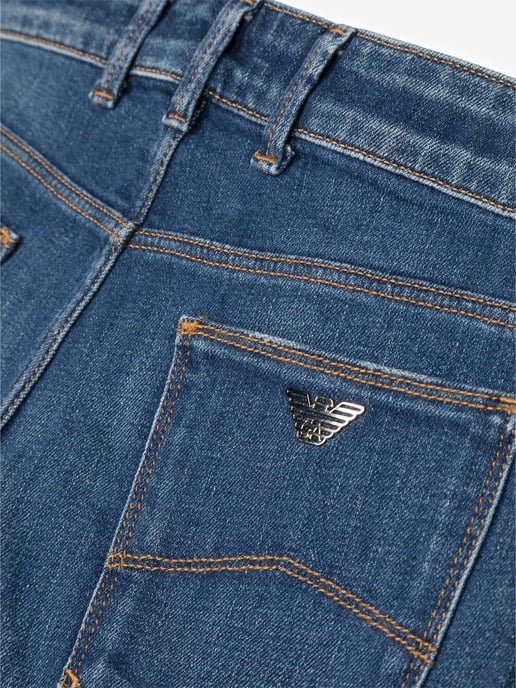 Emporio Armani Boys Skinny Jeans in Blue