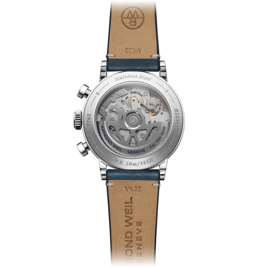 Raymond Weil Millesime Heren Blauwe Horloge 7765-STC-50651 - Image 2