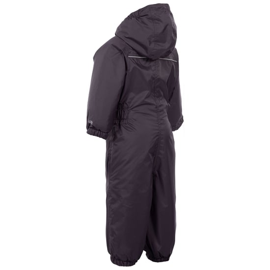 Trespass Baby Unisex Dripdrop Padded Waterproof Rain Suit (Dark Grey)