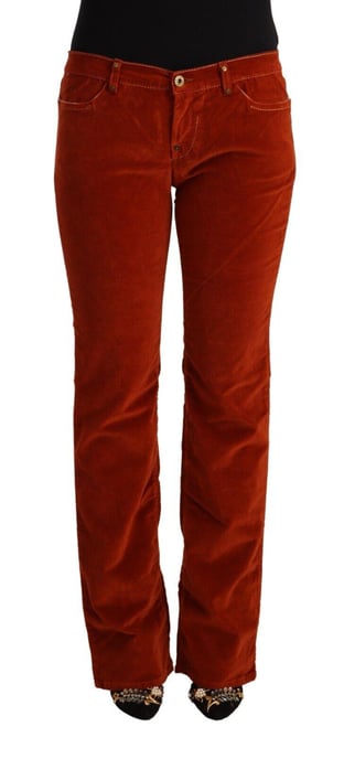 Gorgeous GF Ferre Straight Cut Jeans with Zipper and Button Closure