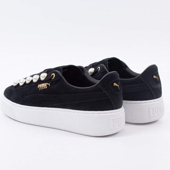 Puma Femme Wildleder Plateau-Sandalen met Glitzer - Image 5