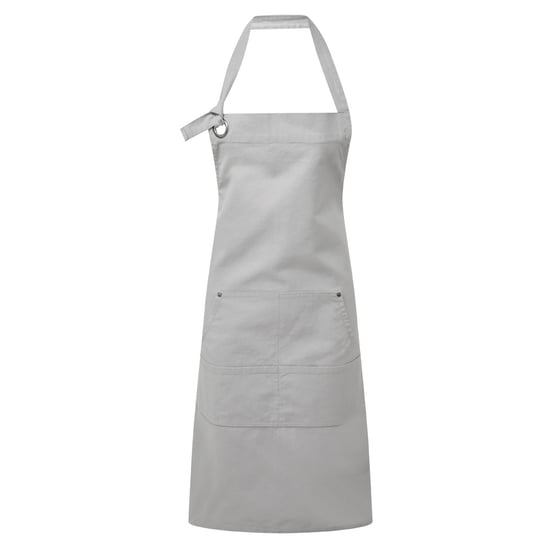 Premier Kaliber Zwaar Canvas Zakschort (Zilver) - Image 1