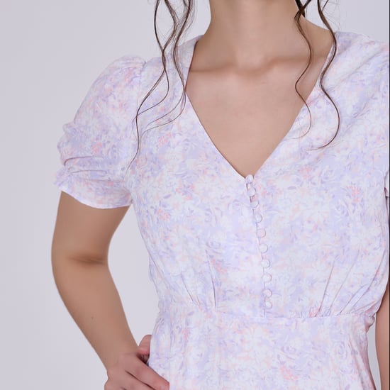 Wandelde Empire Dress met Liberty Print - Image 5