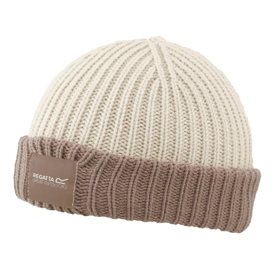 Regatta Kinderen/Kinderen Connora Fisherman Logo muts (Licht Vanille/Warm Taupe) - Image 2