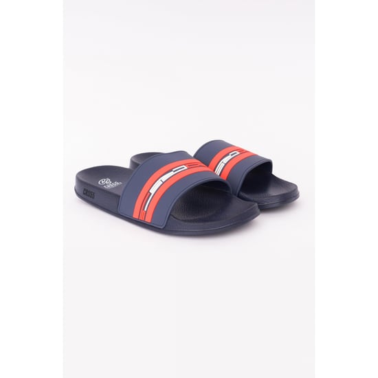 Crosshatch Heren Mentella Sliders (Marine / Rood) - Image 1