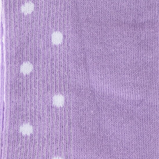 Pack of 4 women's ankle socks, women's short socks, cotton, printed.