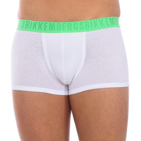 Pack-2 Men's Anatomical Front Fashion Tape Boxers BKK1UTR04BI