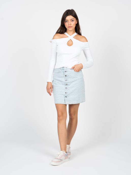 Guess rok Jeansowa Vrouw blauw - Image 2