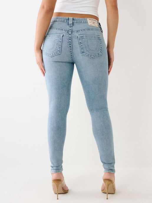 Jennie Mid Rise Curvy Skinny in Peak Spot