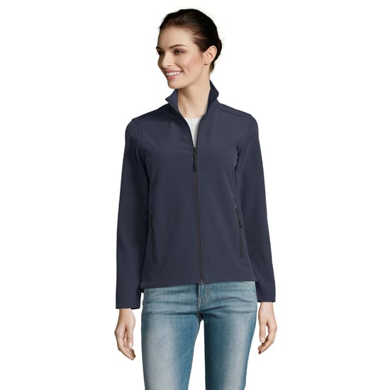 SOLS Dames/dames Race Full Zip Water Repellent Softshell Jacket (Franse marine) - Image 5
