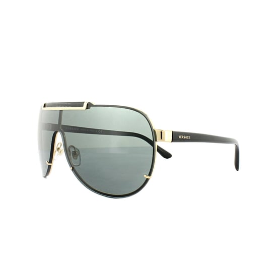 Versace Sunglasses 2140 100287 Gold Grey