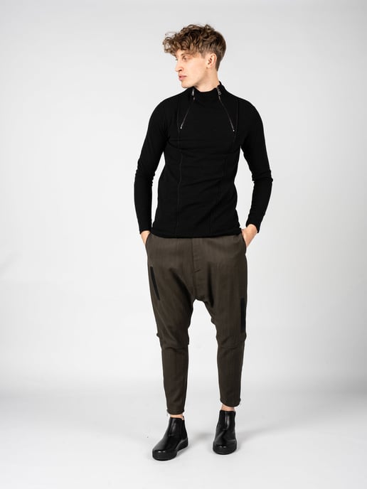 La Haine Inside Us broek LM064 Mannen groen - Image 1
