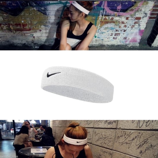 Nike Unisex Adults Swoosh Headband (White)