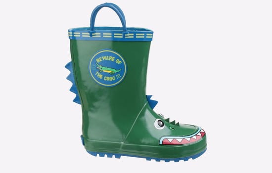 Cotswold Puddle Rubber Krokodil Wellington Laarzen - Image 1