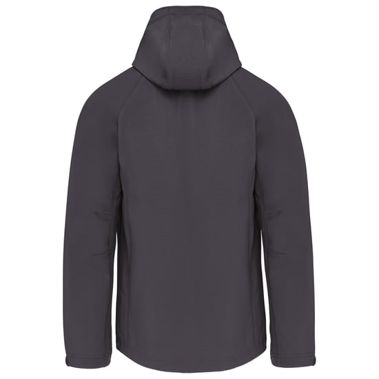 Ballin Est. 2013 Outdoorjas Softshell Hooded Jas Grijs