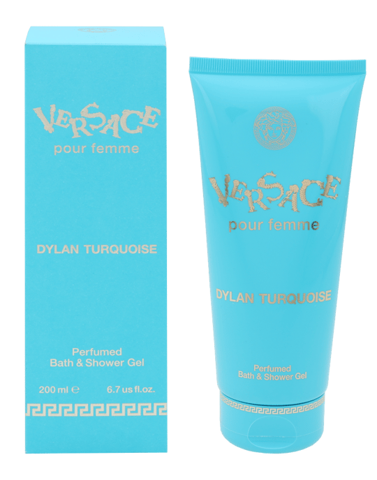 Versace Dylan Turquoise Bath & Shower Gel 200ml. - Image 1