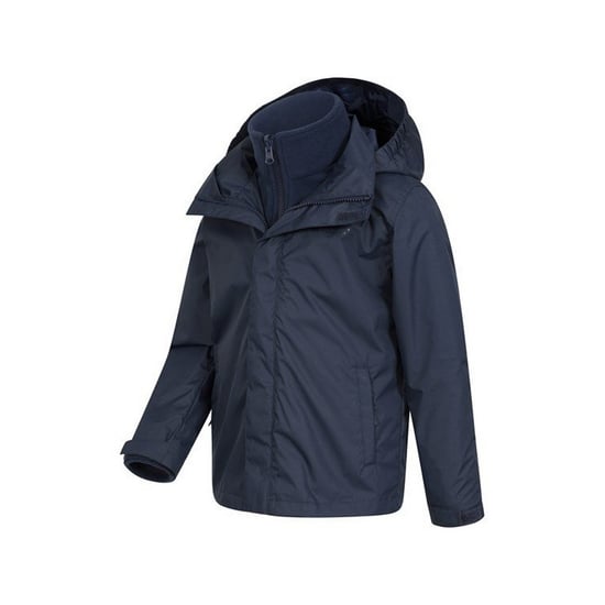 Mountain Warehouse Kinder/Kids Fell 3 in 1 Jas (Marine) - Image 3