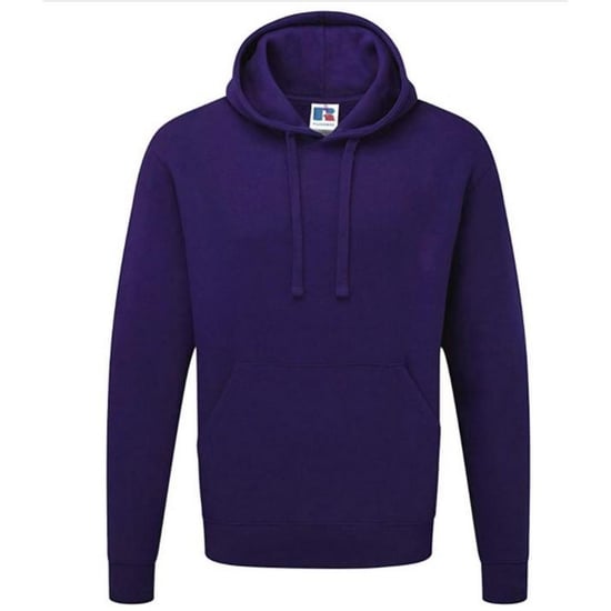 Russell Kleuren Heren Hooded Sweatshirt / Hoodie (Paars) - Image 1