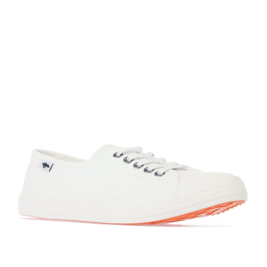 Rocket Dog Chow Chow Elsie sneaker met veteroogjes voor dames, wit - Image 2
