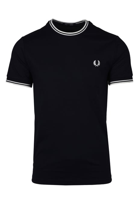 Men's Fred Perry Twin Tipped T-Shirt in Navy - Image 1