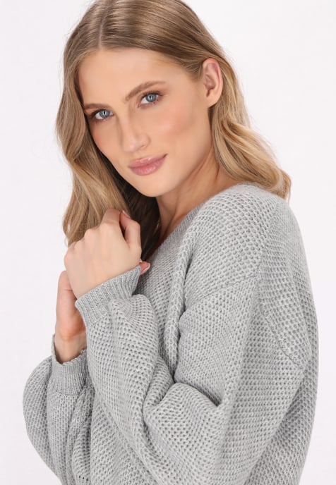 Dreimaster Jumper Dames grijs melange - Image 5