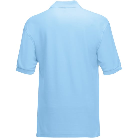 Fruit of the Loom Kinder/Kids Piqué Poloshirt met Korte Mouwen (Hemel Blauw) - Image 2