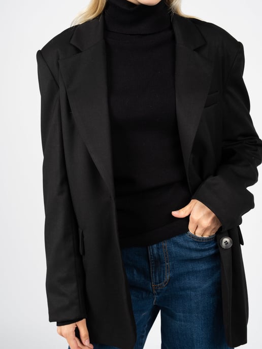 Silvian Heach jas Thomasin Vrouw zwart - Image 5