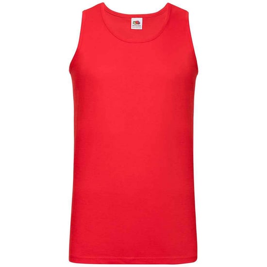 Fruit of the Loom Heren sportvest top (Rood) - Image 1